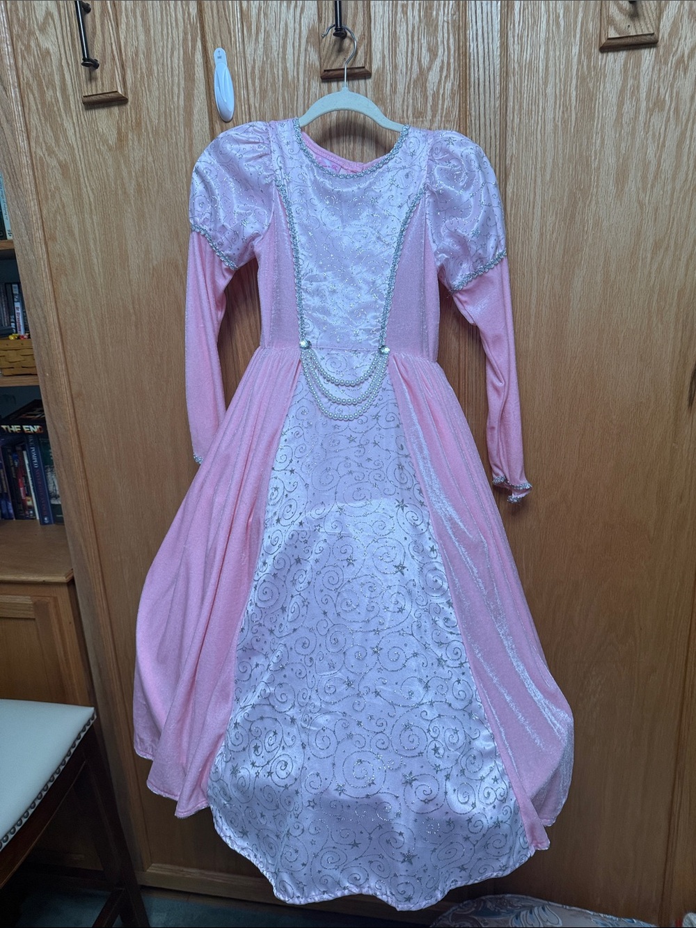 Girls' Pink Sparkle Princess Dress